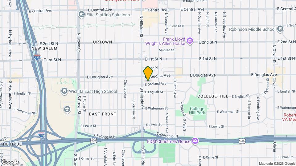 3224 E Oakland Ave Map and Location Details