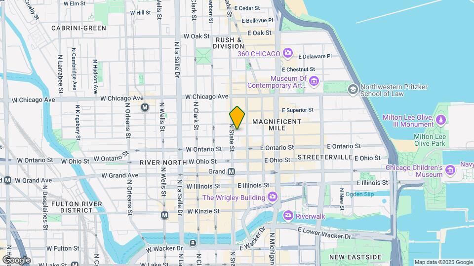 2 E Erie St, Unit 1607 Mapa y Detalles de la Ubicación