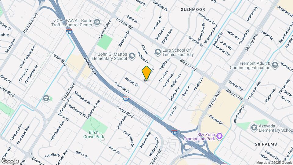 38440 Farwell Dr Map and Location Details