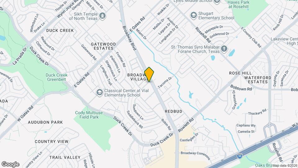 424 Menlo Park Dr Map and Location Details