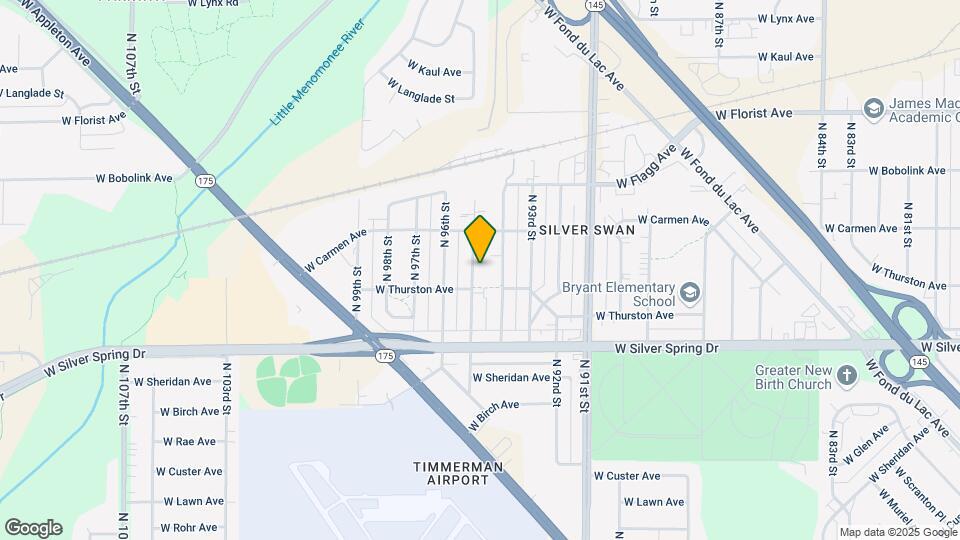 5706 N 95th St Map and Location Details