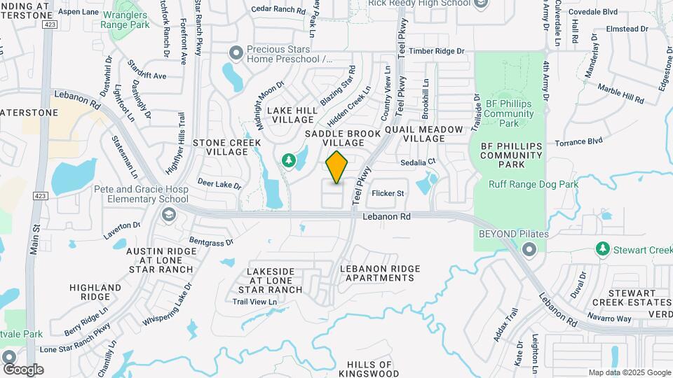 2128 Zander Dr Map and Location Details