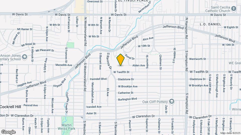 2860 Alden Ave Map and Location Details