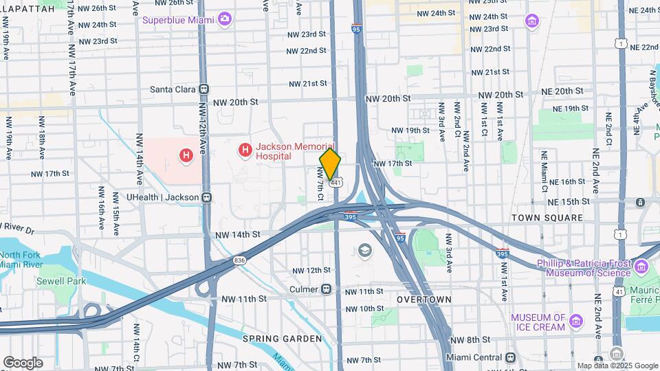 1616 NW 7th Ave Mapa y Detalles de la Ubicación