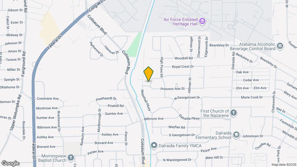 3401 Prince George Dr Mapa y Detalles de la Ubicación