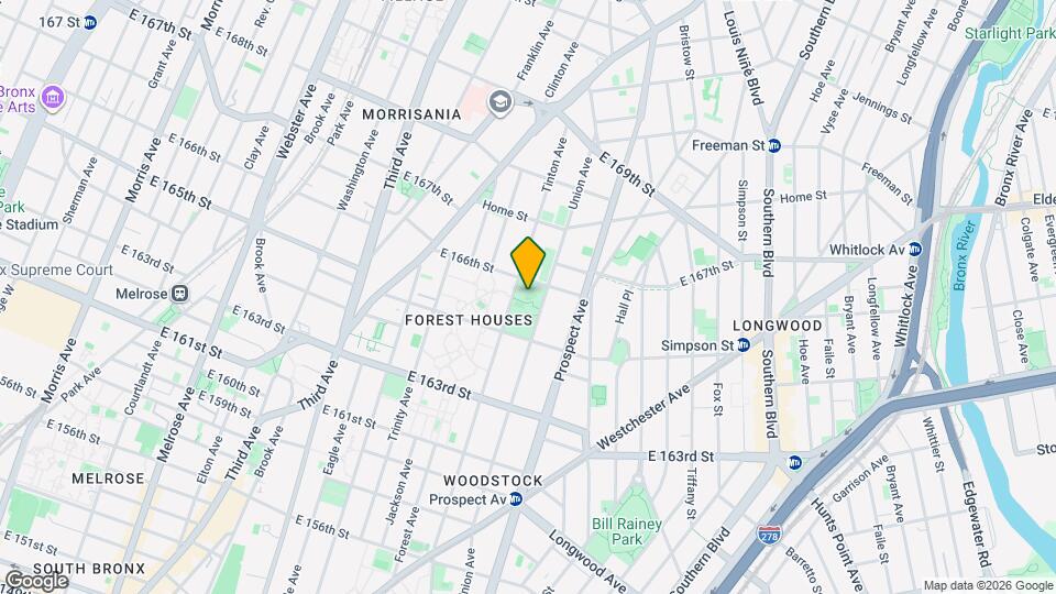 1050 Tinton Map and Location Details