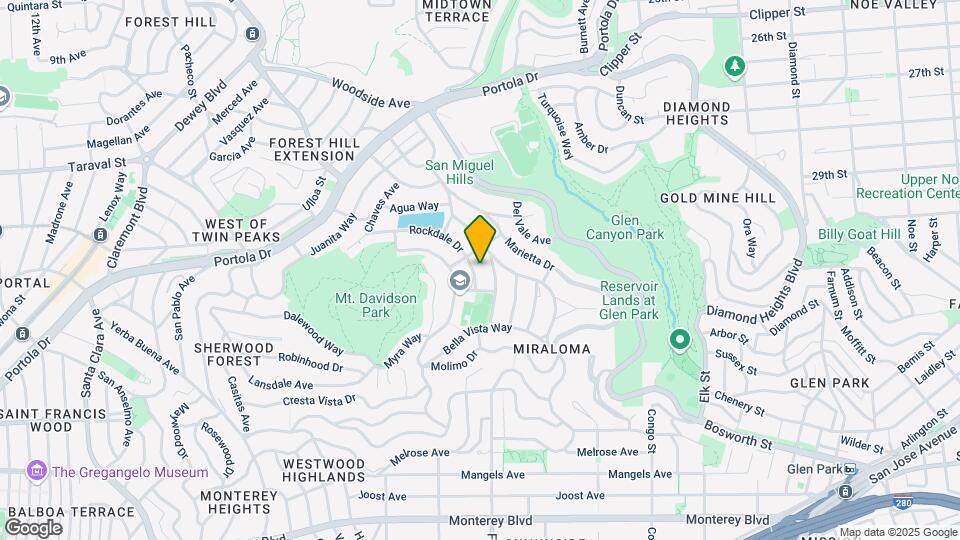 536 Rockdale Dr Map and Location Details