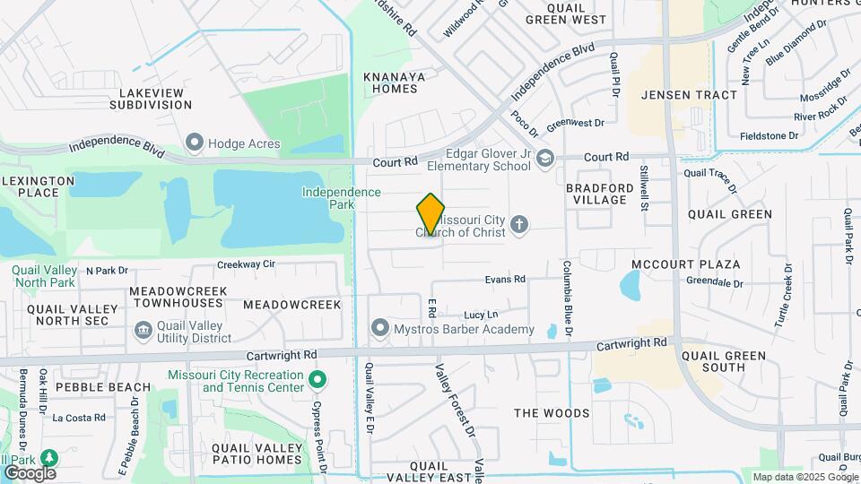 2302 Bright Meadows Dr Map and Location Details