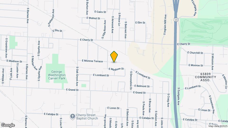 2904 E Monroe Terrace Map and Location Details