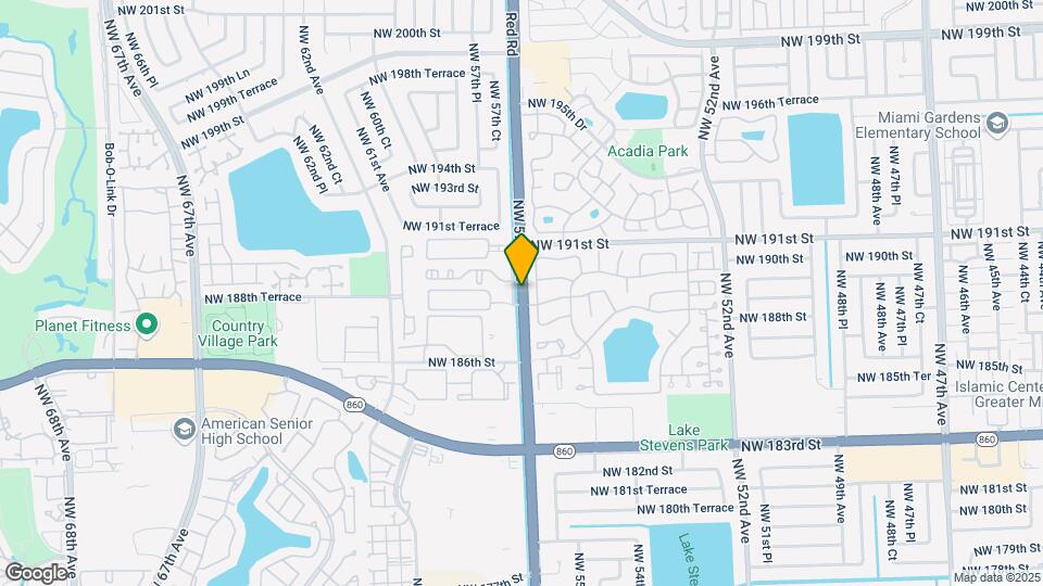 18850 NW 57th Ave, Unit 308 Map and Location Details