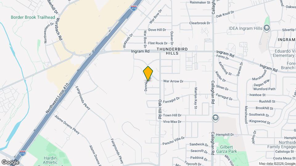 2718 Dennler Dr Map and Location Details