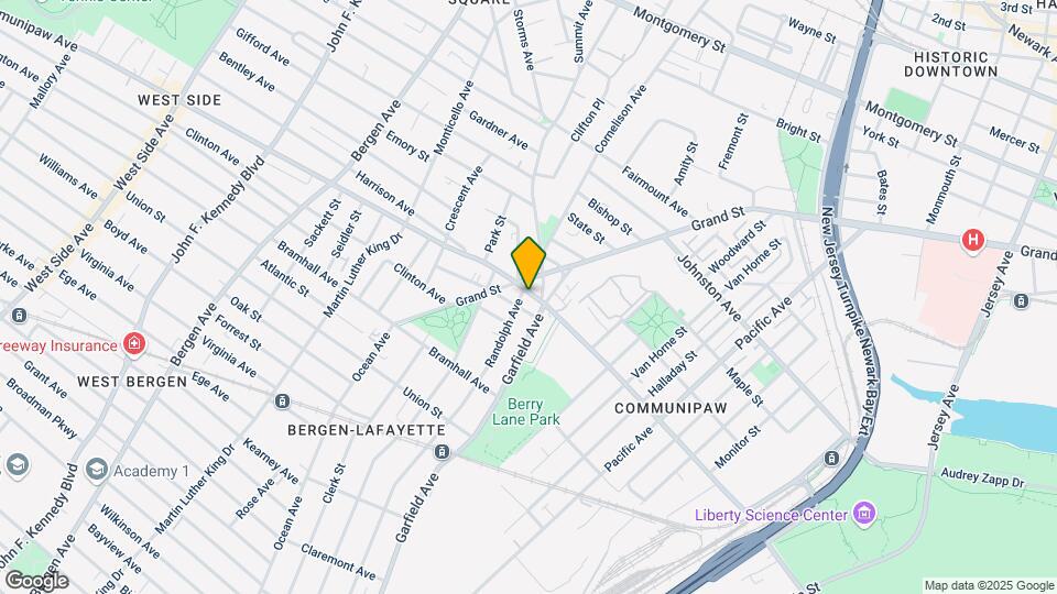 481-487 Communipaw Ave Map and Location Details