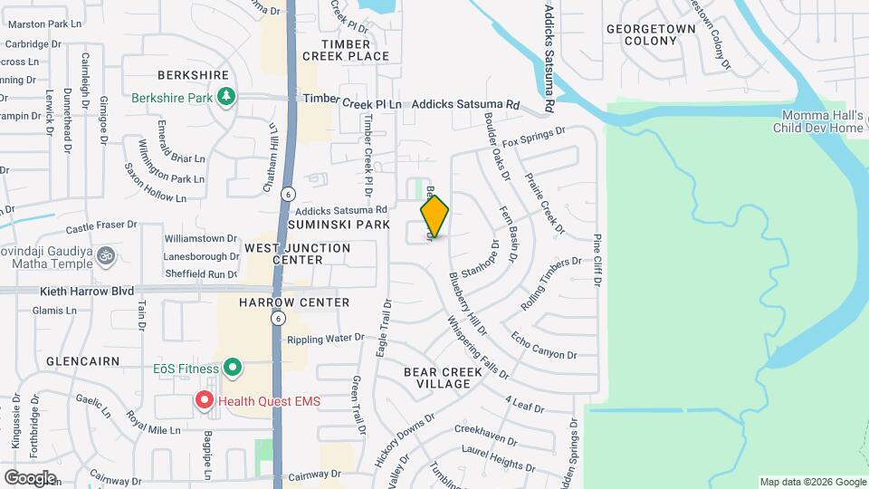 5102 Beaverhill Dr Map and Location Details