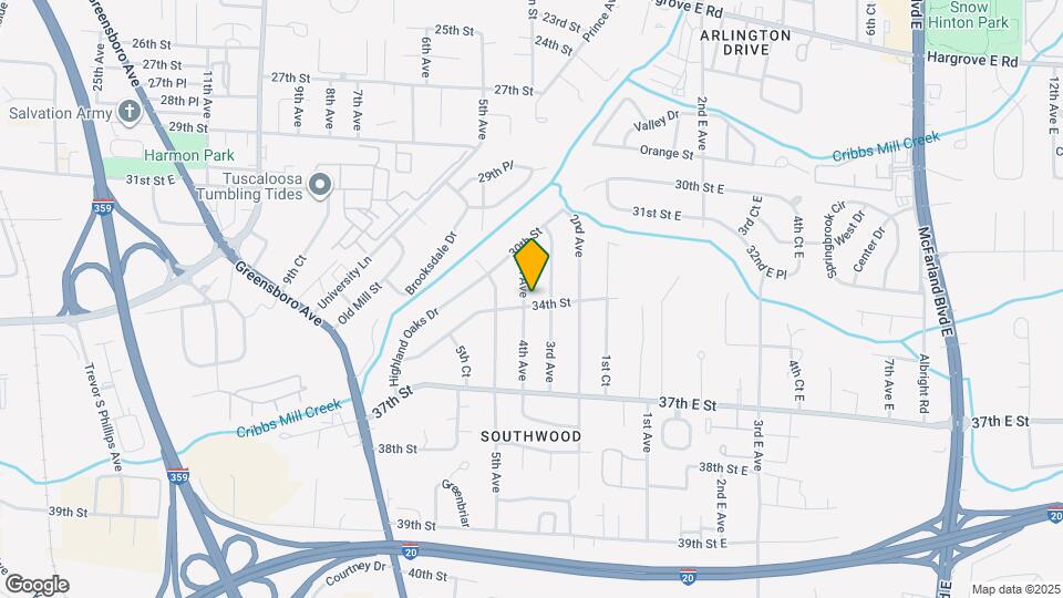 3321 4th Ave Map and Location Details