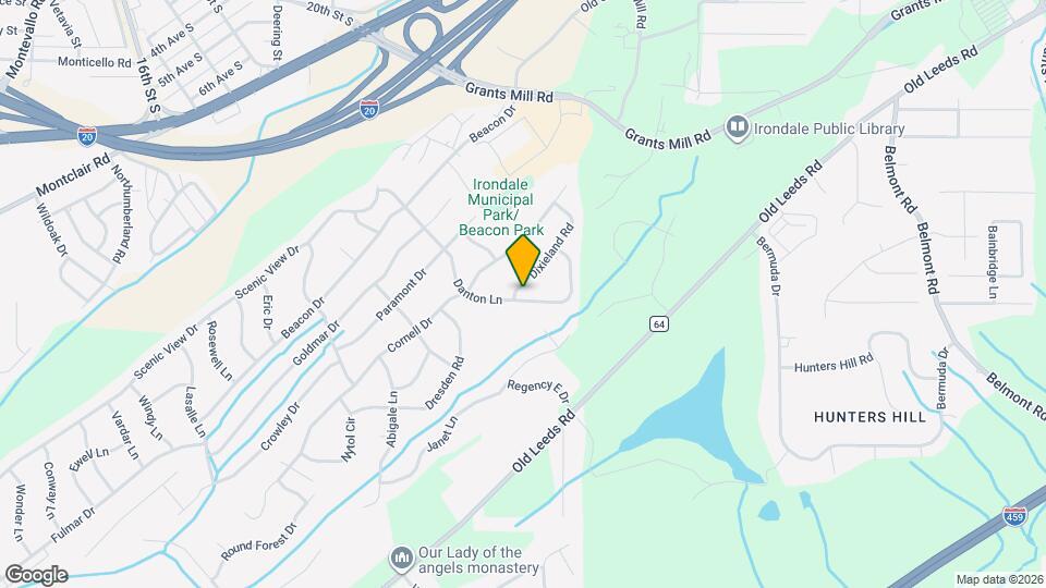 5303 Dixieland Rd Map and Location Details