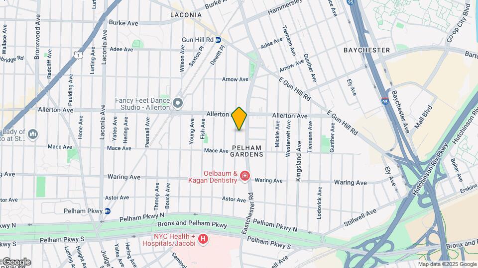 2538 Fenton Ave Map and Location Details
