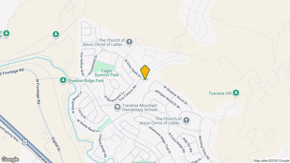 5006 N Marble Fox Way Map and Location Details