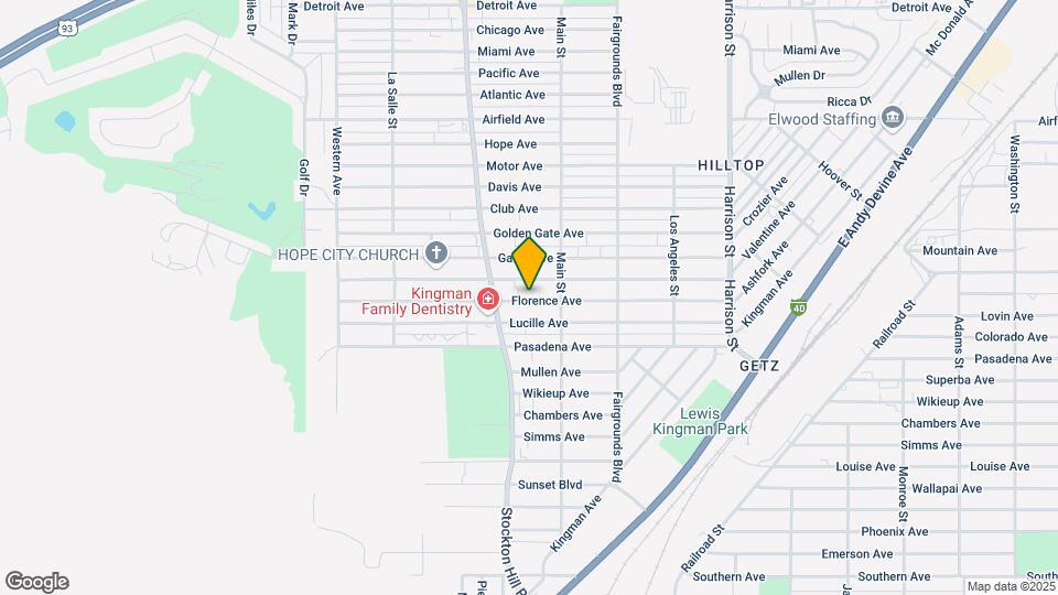 1933 Florence Ave Map and Location Details