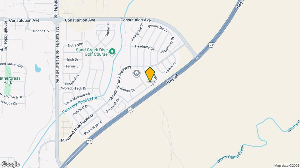 1822 Sage Grouse Ln Mapa y Detalles de la Ubicación