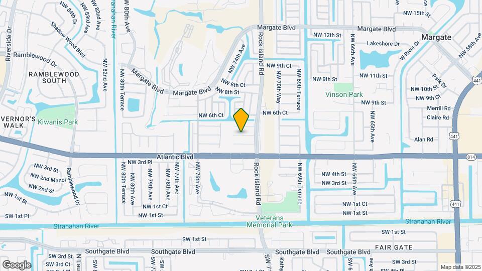 7300 NW 5th Ct Mapa y Detalles de la Ubicación