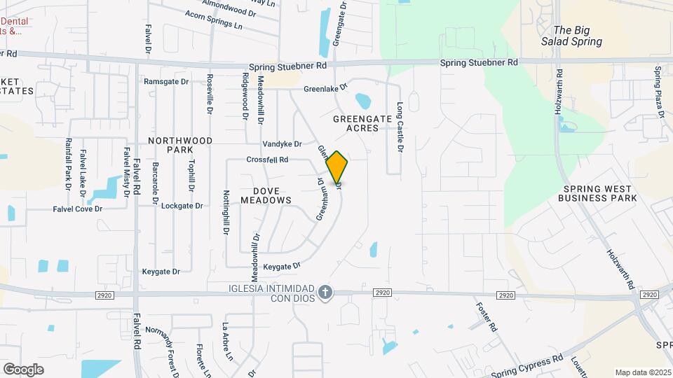 21507 Glenbranch Dr Map and Location Details