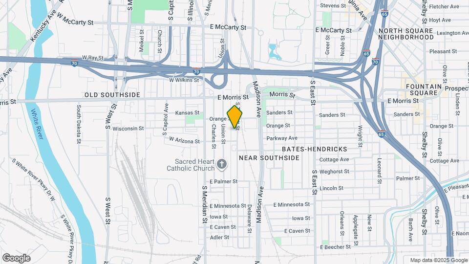 1338 S Talbott St Map and Location Details