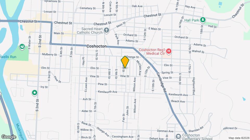 364 S 10th St Map and Location Details