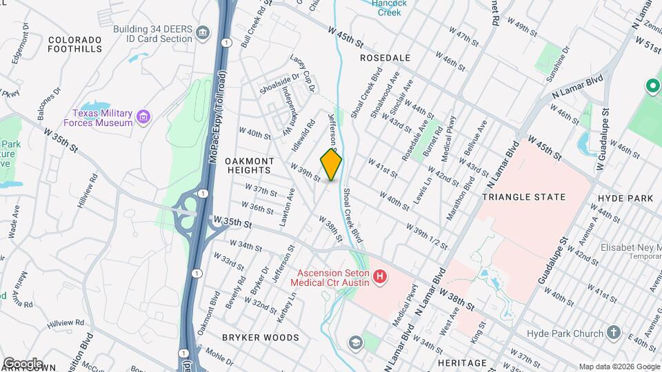 1704 Emilie Ln Map and Location Details