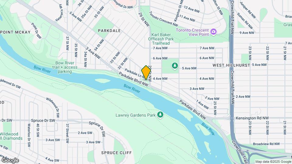 3016 Parkdale Blvd NW Map and Location Details