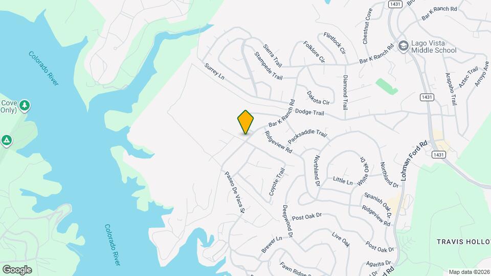 21513 Coyote Trail Map and Location Details