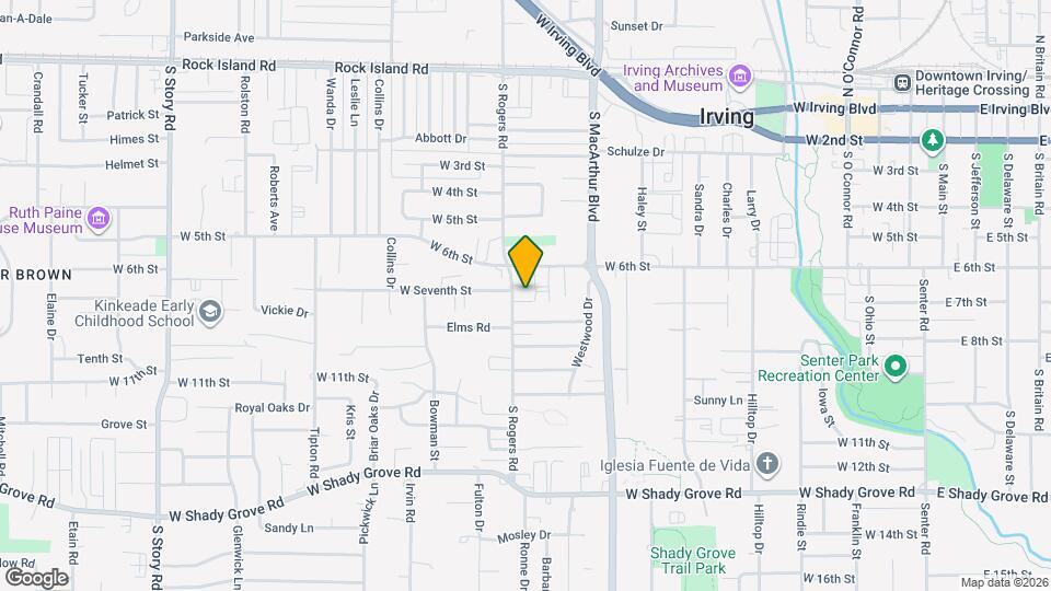 632 S Rogers Rd Map and Location Details