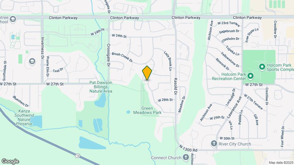 2545 Winterbrook Dr Mapa y Detalles de la Ubicación