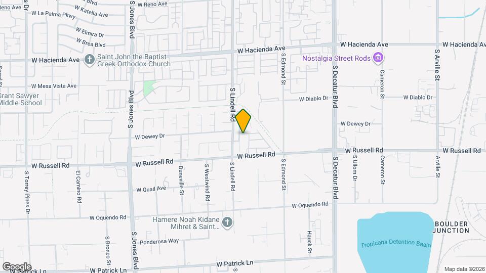 5626 Doubleday St Map and Location Details