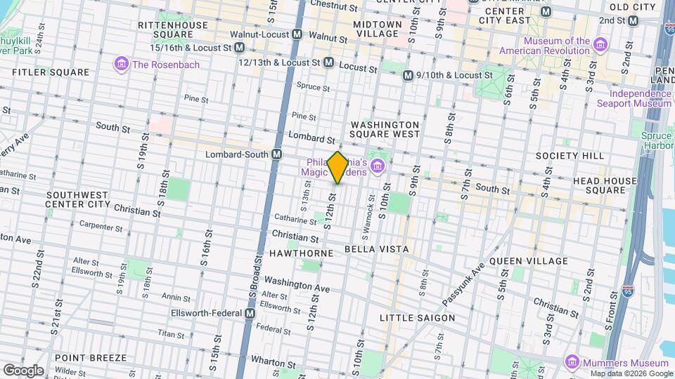 709 S 12th St Map and Location Details