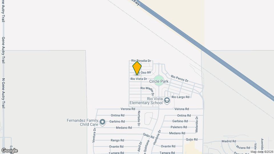 67426 Rio Vista Dr Mapa y Detalles de la Ubicación