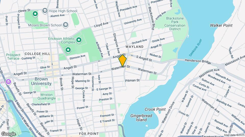 225 Waterman St Mapa y Detalles de la Ubicación