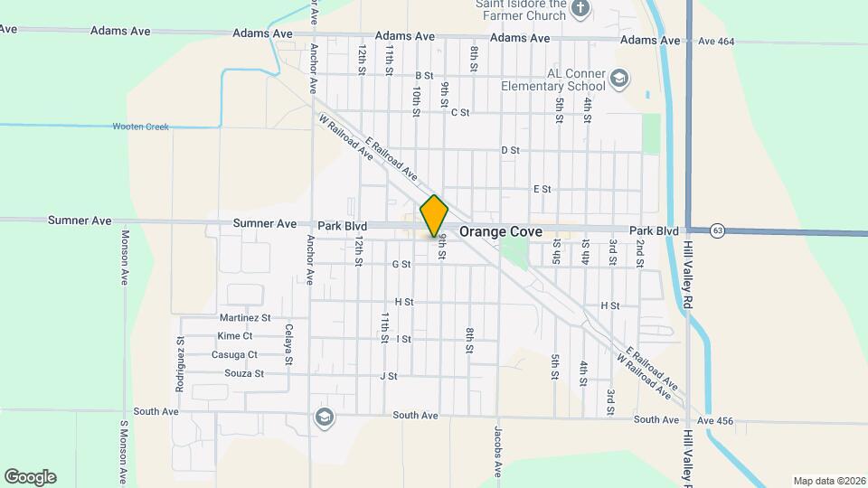 633 9th St Map and Location Details