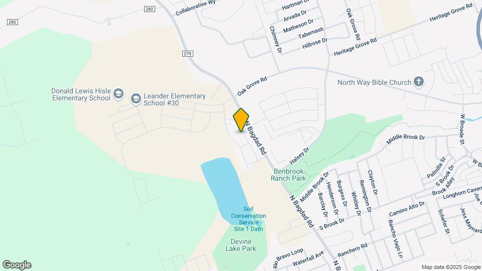 1437 Weatherford Ln Map and Location Details
