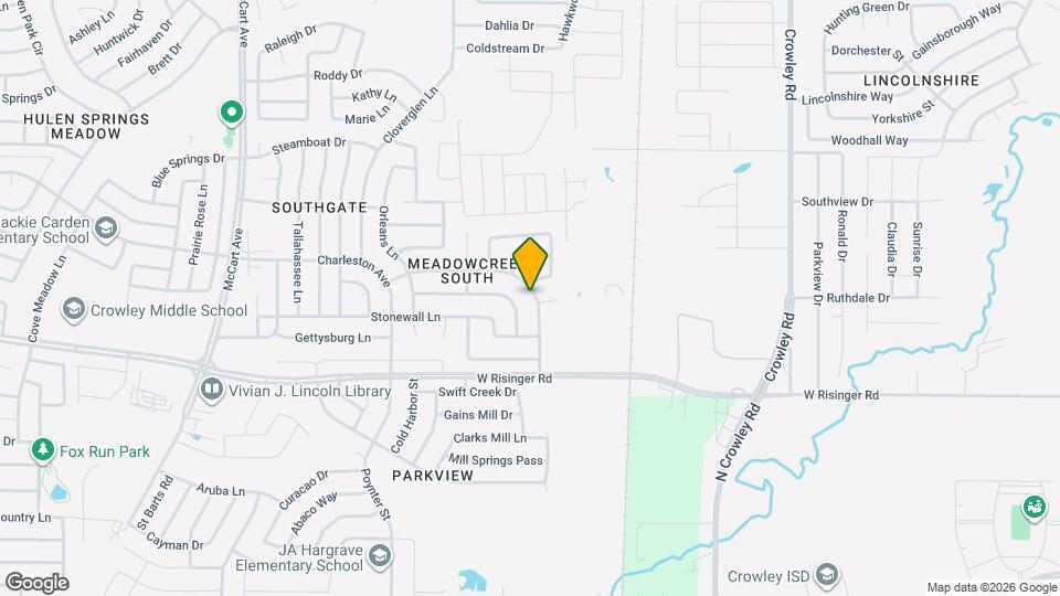 2517 Carolina Dr Map and Location Details