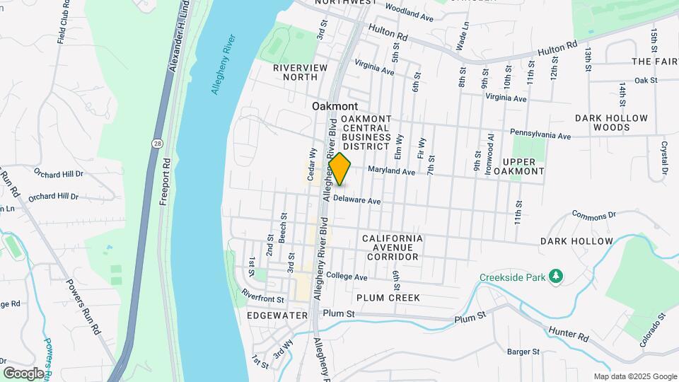 505 Isabella St Map and Location Details