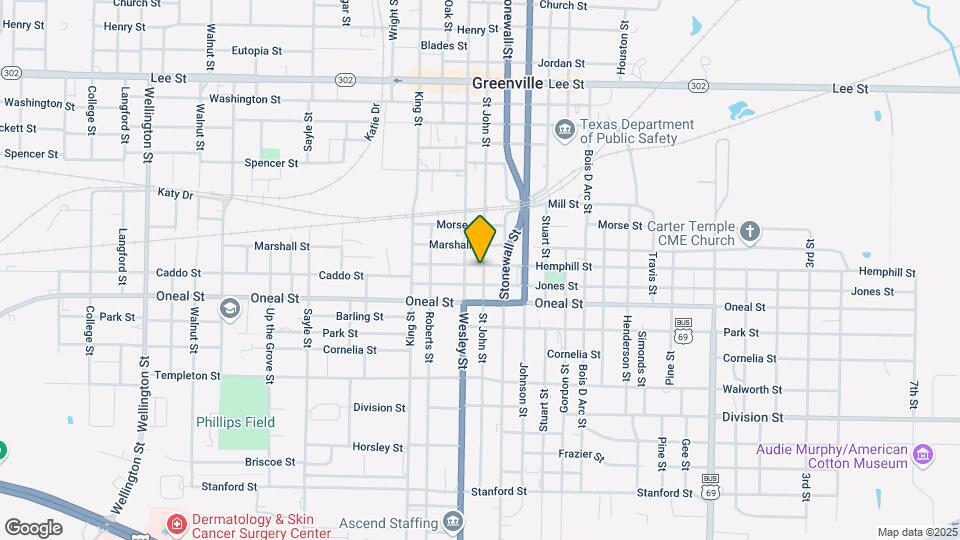 2705 Hemphill St Map and Location Details
