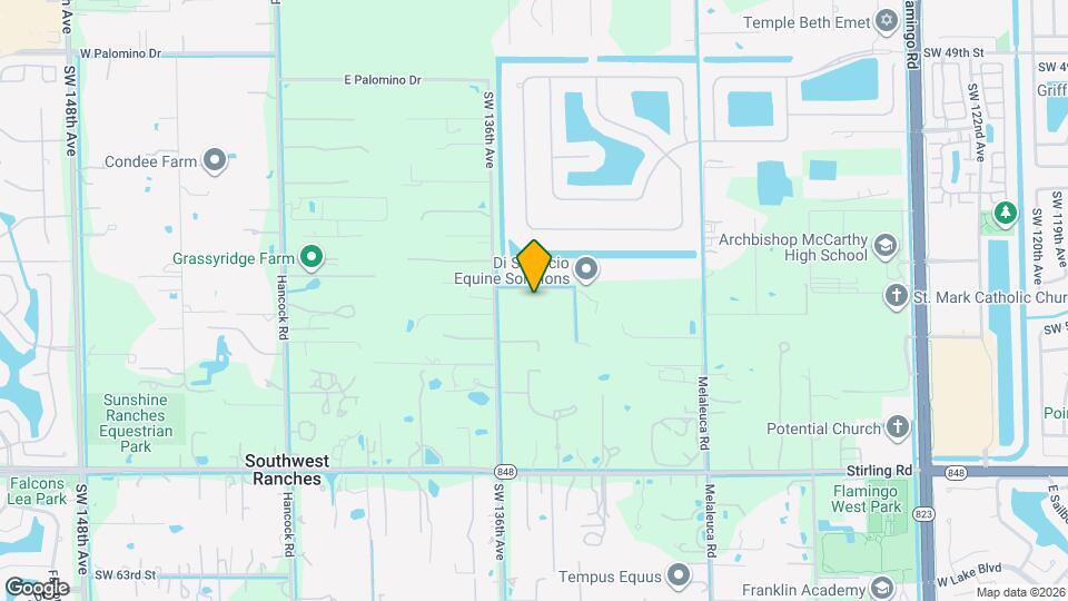 13500 SW 55th St Map and Location Details