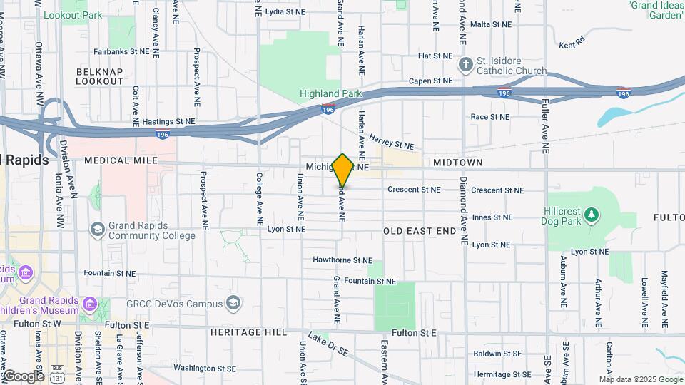 308 Grand Ave NE Map and Location Details