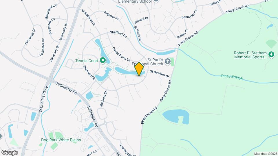 11701 Fair Oaks Way Map and Location Details