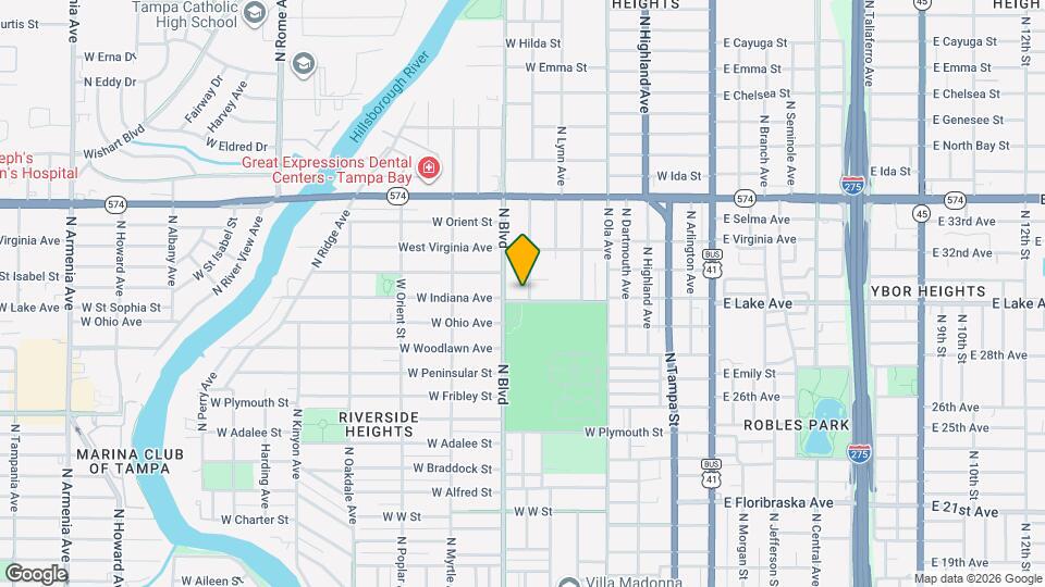 3704 N Clearfield Ave Map and Location Details