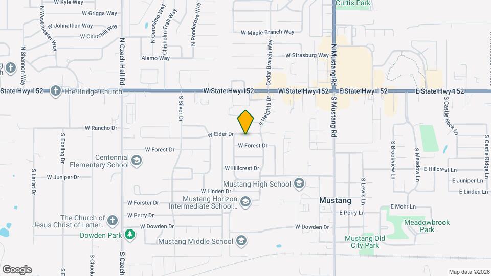 434 W Elder Dr Map and Location Details