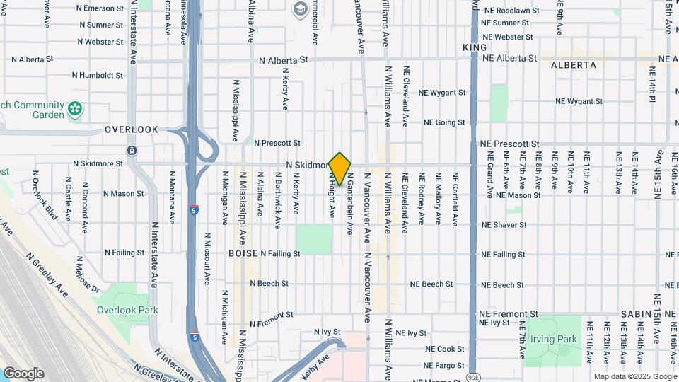 321 N Mason St Map and Location Details