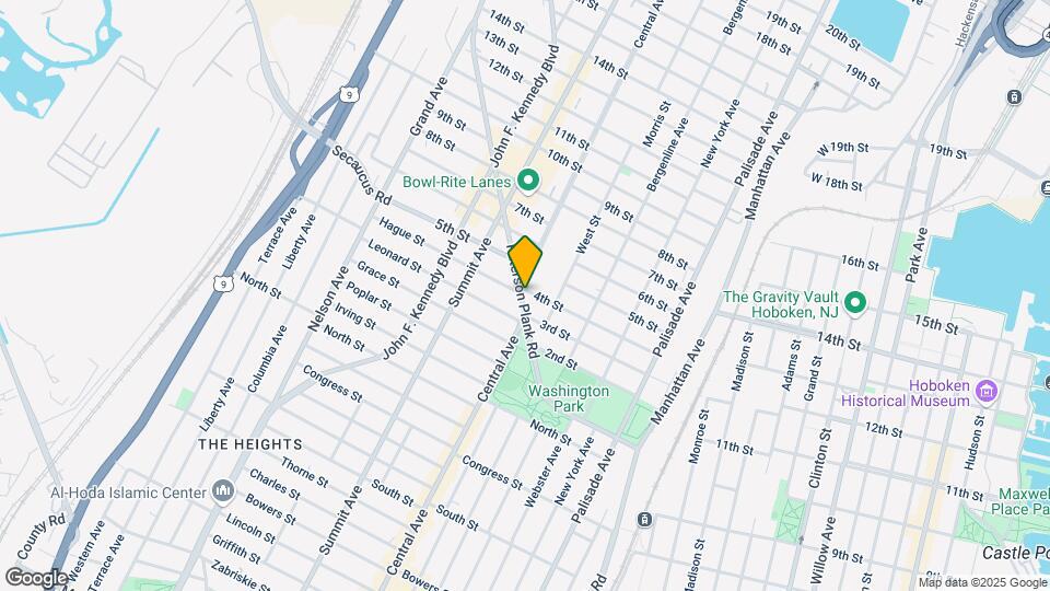 314 Paterson Plank Rd Map and Location Details