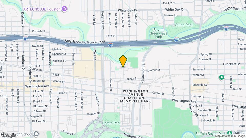 1317 Lakin St Map and Location Details