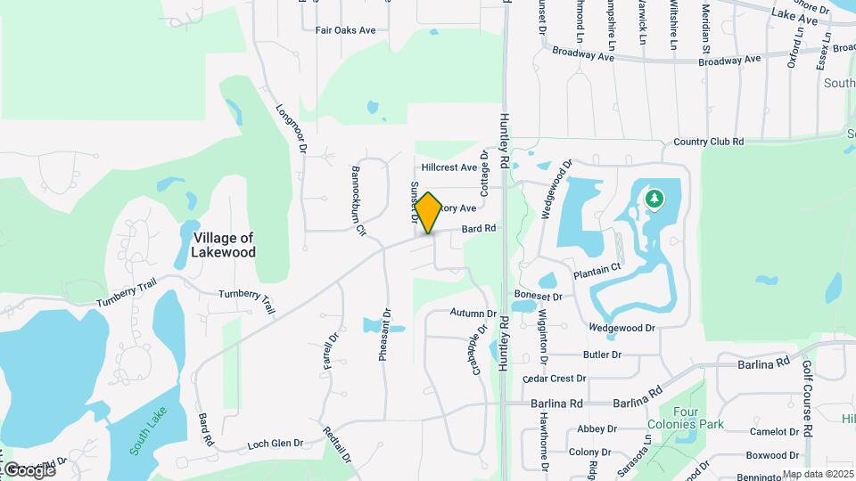 1282 Walnut Glen Dr Map and Location Details